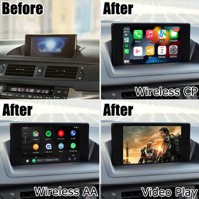 Lexus CT200h CT không dây carplay android giao diện tự động chiếu phản chiếu màn hình