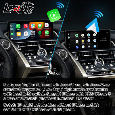 Hộp giao diện tự động android carplay không dây Lexus NX300 NX300h 2018 2021