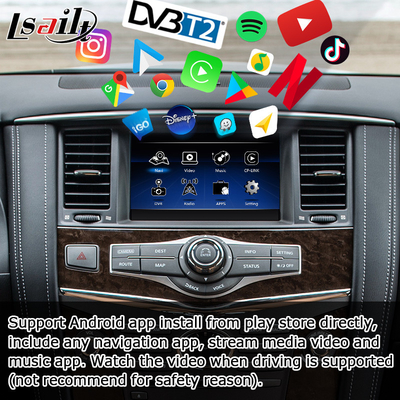Infiniti QX80 QX56 Z62 carplay android auto multi finger HD màn hình cảm ứng nâng cấp IT08