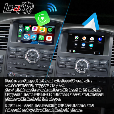Nissan Pathfinder IT08 R51 nâng cấp màn hình HD hộp định vị ô tô android carplay không dây