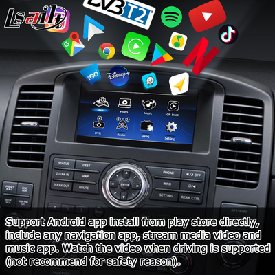 Nissan Pathfinder IT08 R51 nâng cấp màn hình HD hộp định vị ô tô android carplay không dây