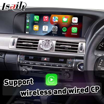 Giao diện Carplay tự động Android không dây cho Lexus LS 460 600h LS460 F-Sport AWD 2012-2017