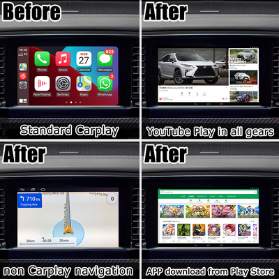 Hộp AI giao diện Android dựa trên OEM Carplay cho Nissan Patrol Y62 2020