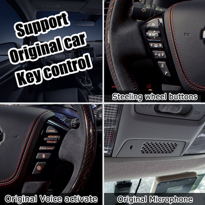 Hộp AI giao diện Android dựa trên OEM Carplay cho Nissan Patrol Y62 2020