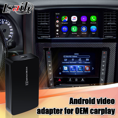 Hộp AI giao diện Android dựa trên OEM Carplay cho Nissan Patrol Y62 2020