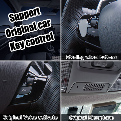 Điều hướng GPS Peugeot Citroen Giao diện video điều hướng ô tô hộp AI
