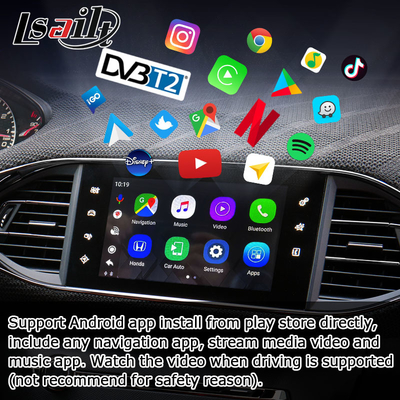 Điều hướng GPS Peugeot Citroen Giao diện video điều hướng ô tô hộp AI