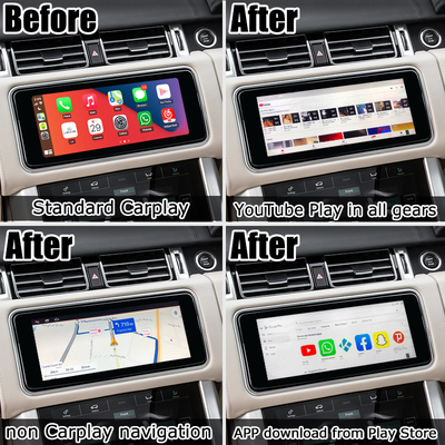 Land Rover Range Rover xe android đa phương tiện hộp AI Youtube waze Netflix play