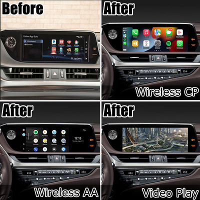 Tự động carplay android không dây cho Lexus ES300h ES350 ES250 phiên bản rẻ hơn