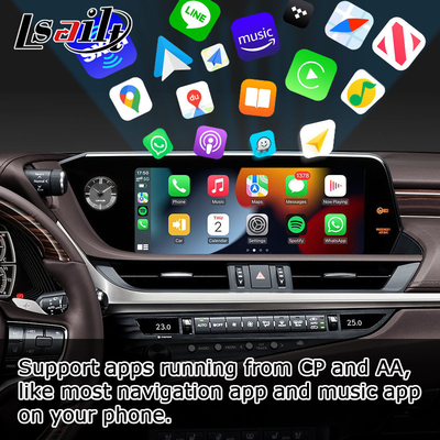 Tự động carplay android không dây cho Lexus ES300h ES350 ES250 phiên bản rẻ hơn