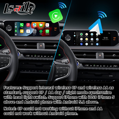 Lexus UX200 UX350h không dây carplay android tự động phản chiếu màn hình đa phương tiện