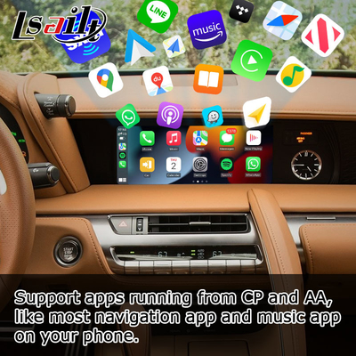 Lexus LC LC500 LC500h không dây android auto carplay media interface hỗ trợ phản chiếu màn hình
