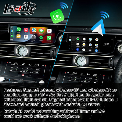 Carplay không dây cho xe ô tô android Lexus RC RC350 RCF RC200t RC300h RC300