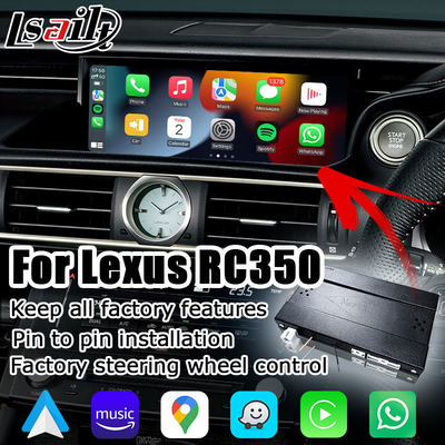 Carplay không dây cho xe ô tô android Lexus RC RC350 RCF RC200t RC300h RC300