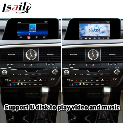 Car Integration Carplay Interface cho Lexus RX200T RX350 RX300 RX Kiểm soát chuột 2016-2019