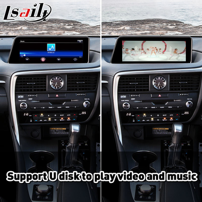 Giao diện chơi xe tự động không dây Android cho Lexus RX350 RX200T RX 350 Kiểm soát chuột 2016-2019