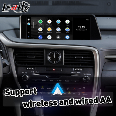 Lexus Carplay Android Auto Interface cho RX450H RX350 RX 350 Kiểm soát chuột 2016-2019