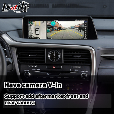 Lexus Carplay Android Auto Interface cho RX450H RX350 RX 350 Kiểm soát chuột 2016-2019