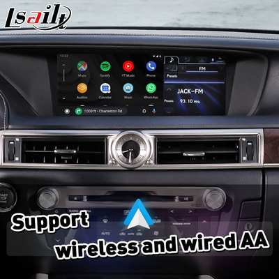 Giao diện Carplay tự động Android không dây cho Lexus GS250 GS350 GS 350 2012-2015
