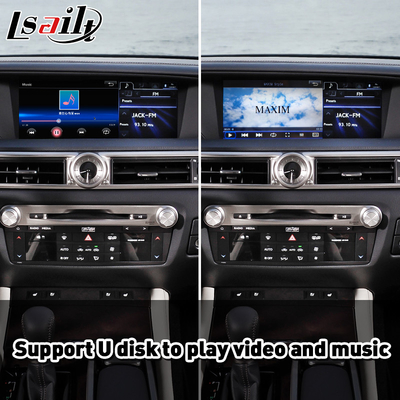 Giao diện Carplay tự động Android không dây cho Lexus GS250 GS350 GS 350 2012-2015