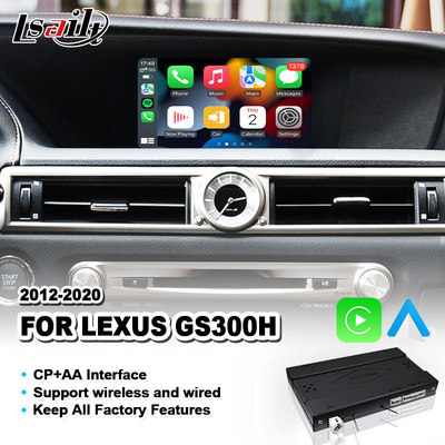 Car Integration Carplay Android Auto Interface cho Lexus GS300H GS 300H 2012-2015