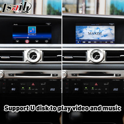 Car Integration Carplay Android Auto Interface cho Lexus GS300H GS 300H 2012-2015