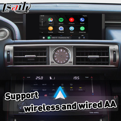 Giao diện Carplay không dây cho Lexus IS250 IS350 IS 250 Kiểm soát chuột 2013-2016