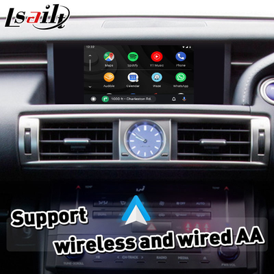 CP + AA Car OEM Integration Video Interface cho Lexus IS300H IS200T IS 300h Kiểm soát chuột 2013-2016
