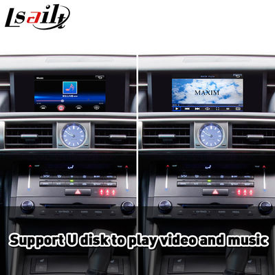 Lsailt OEM tích hợp giao diện Carplay cho Lexus IS300H IS200T IS 300h Kiểm soát chuột 2013-2016