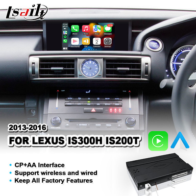 CP + AA Car OEM Integration Video Interface cho Lexus IS300H IS200T IS 300h Kiểm soát chuột 2013-2016