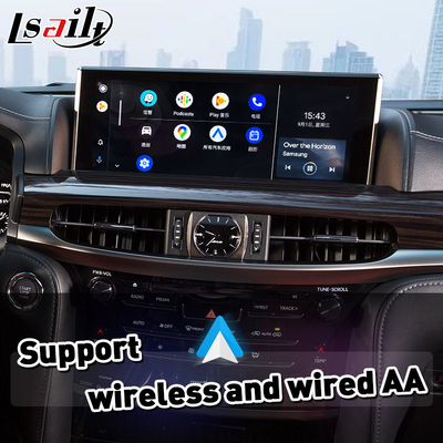 Giao diện Android Auto Carplay không dây cho Lexus LX570 LX 570 LX450D 2016-2021