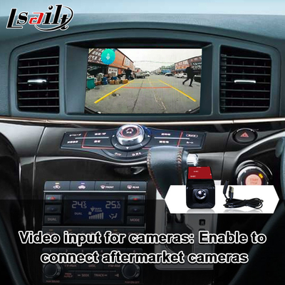 Giao diện Nissan CarPlay với Android Auto, YouTube, Spotify cho Elgrand, Patrol, Armada, Pathfinder