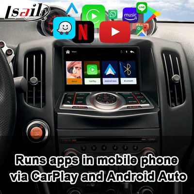 Giao diện Android Auto CarPlay cho Nissan 370Z Pathfinder Infiniti QX hỗ trợ camera lùi