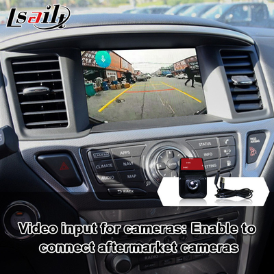 Giao diện Pathfinder CarPlay bao gồm Android Auto, YouTube, Bluetooth hoạt động cho Nissan