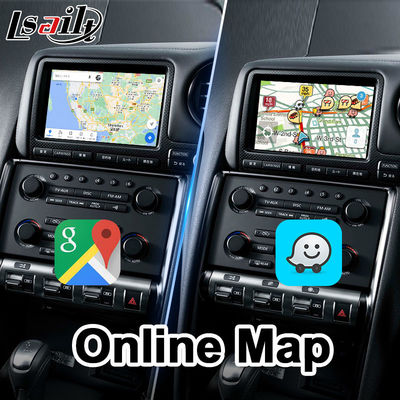 Giao diện video Android Carplay không dây Lsailt dành cho Nissan GTR R35 GT-R JDM 2008-2010
