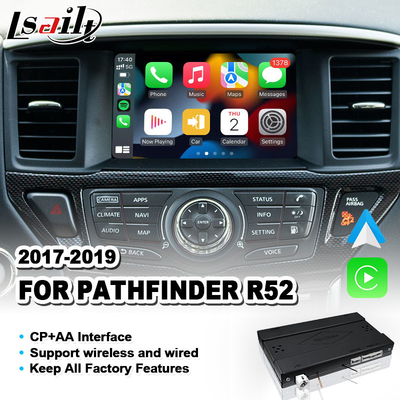 Car Integration Wireless Android Auto Carplay Interface cho 2017-2019 Nissan Pathfinder R52