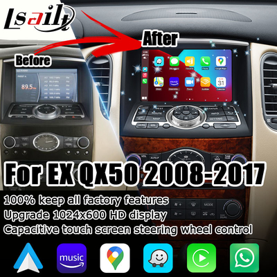 Màn hình Infiniti QX50 EX35 EX25 EX30d EX37 HD Carplay Android Auto nâng cấp