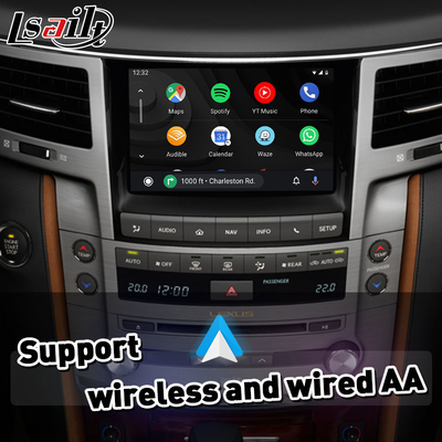 Giao diện Carplay cho 2012-2015 Lexus LX570 LX 570 Với Android Auto không dây