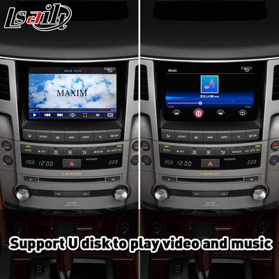 Giao diện Carplay cho 2012-2015 Lexus LX570 LX 570 Với Android Auto không dây