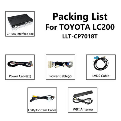 Giao diện Toyota Wireless Carplay cho Land Cruiser LC200 200 V8 2012-2015 của Lsailt