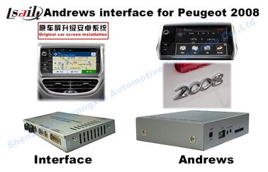 Điều hướng GPS Peugeot Citroen Giao diện video điều hướng ô tô hộp AI