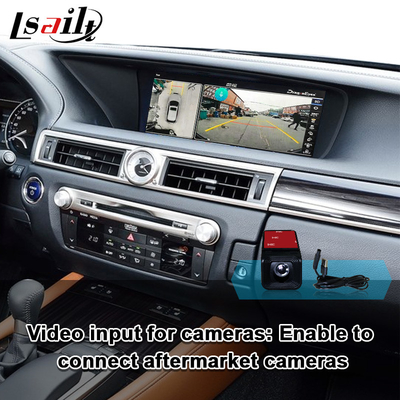Giao diện CarPlay không dây cho Lexus GS300h GS200t với Android Auto, hỗ trợ Điều khiển từ xa Joystick
