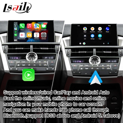 Giao diện CarPlay không dây cho Lexus NX NX200t NX300h Android Auto, Mirror Link, HiCar, CarLife