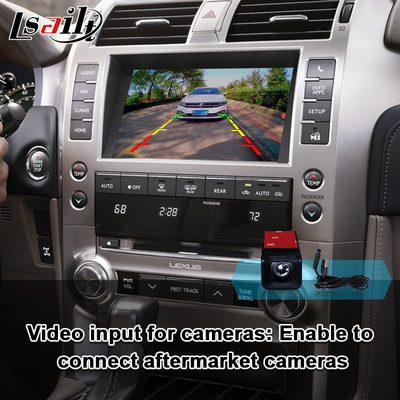 Giao diện CarPlay cắm và chạy cho Lexus GX460 2014-2021 LX570 RX NX với Android Auto không dây