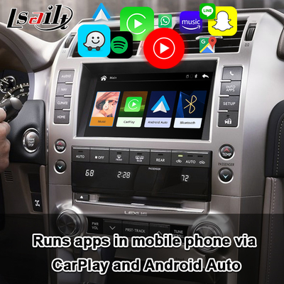 Giao diện CarPlay cắm và chạy cho Lexus GX460 2014-2021 LX570 RX NX với Android Auto không dây
