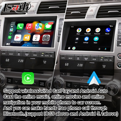 Giao diện CarPlay cắm và chạy cho Lexus GX460 2014-2021 LX570 RX NX với Android Auto không dây