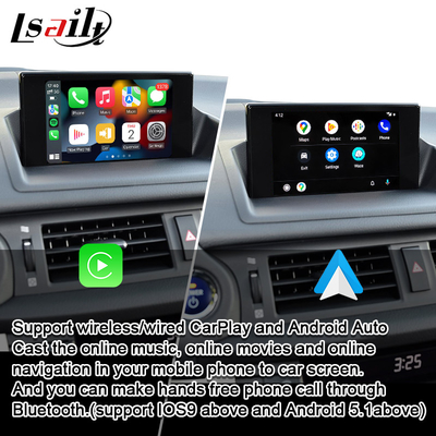 Mô-đun CarPlay không dây Lsailt cho Lexus CT200 2013-2022 với Android Auto, Google Map