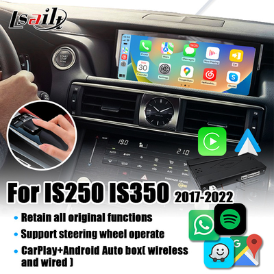 Giao diện Lexus CarPlay cho Lexus IS IS250 IS350 IS300 Camera Giao diện với Android Auto