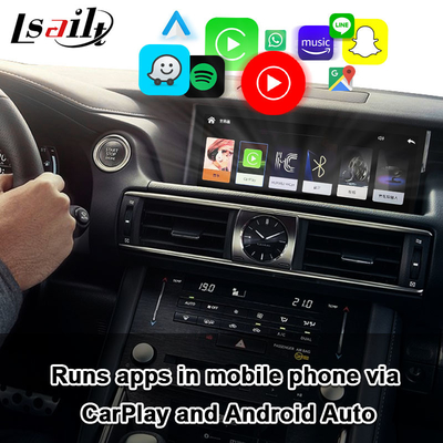 Giao diện Lexus CarPlay cho Lexus IS IS250 IS350 IS300 Camera Giao diện với Android Auto