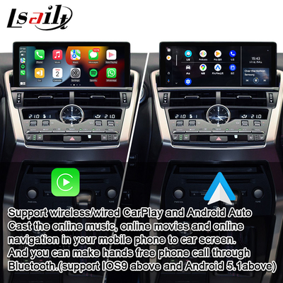 Giao diện Lsailt Lexus CarPlay cho NX NX200T, NX300h 2016-2022 với Hệ thống Linux, Mirror Link